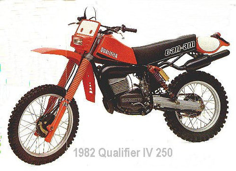 Vintage Can Am bike parts